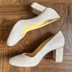 NWT Sarah Flint Perfect Round Toe Suede Pump Size 39